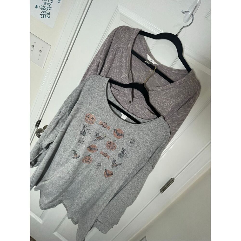 CJ Banks women’s lot bundle 3x blouse top Halloween